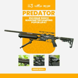 pcp predator escobar air rifle popor lipat