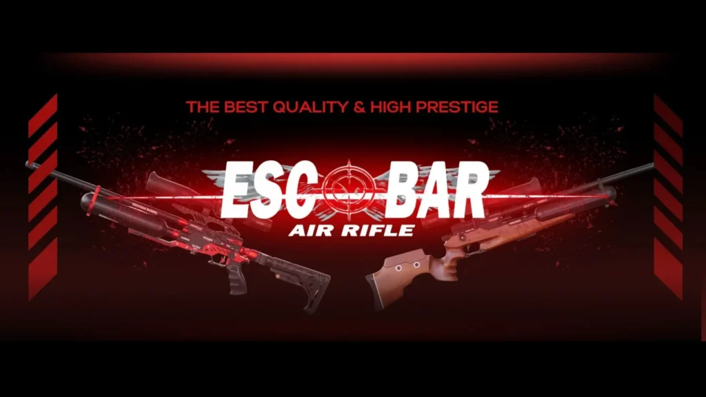 Dua tipe Senapan PCP Escobar Air RIfle Predator vs Popor Kayu