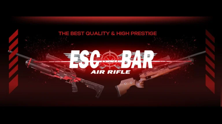Dua tipe Senapan PCP Escobar Air RIfle Predator vs Popor Kayu